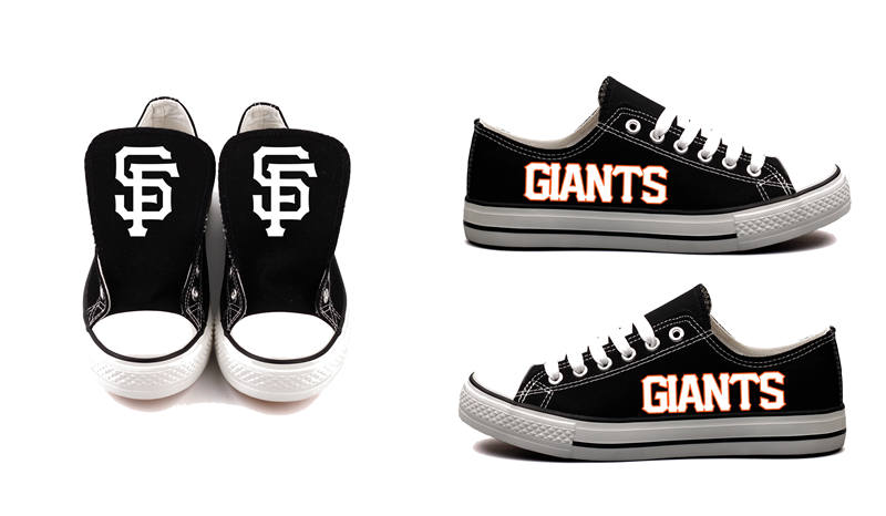 Women's San Francisco Giants Repeat Print Low Top Sneakers 004